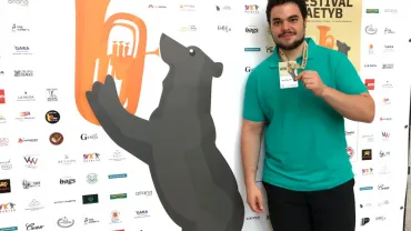 imagen de Ángel Ocaña Moraga en el certamen, julio 2018, fuente imagen Ángel Ocaña