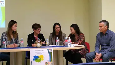 imagen de la presentación de la asociacion ATEMDE, Miguelturra, abril 2019