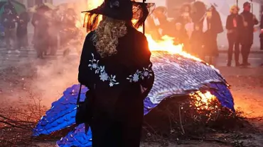 imagen de la fotografía ganadora del concurso del Carnaval 2016, trabajo de Javier Mohíno