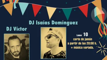 imagen del cartel de eventos en la Carpa, Ferias y Fiestas 2018, diseño cartel Centro de Internet Miguelturra