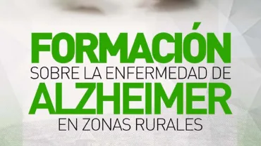 evento imagen del cartel de la charla sobre el alzheimer, diseño Centro de Internet Miguelturra