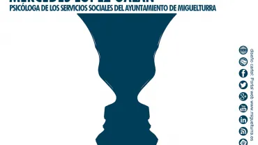 evento cartel de la charla sobre trastornos de ansiedad y fobias, septiembre 2018, diseño cartel portal web www.miguelturra.es
