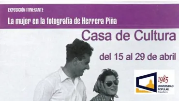 evento imagen de la exposición la mujer en la fotografía de Herrera Piña UP
