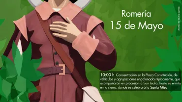 agenda imagen cartel Romería de San Isidro de Miguelturra 2016, diseño Centro de Internet