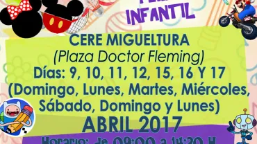 imagen del cartel Juega y Concilia, abril 2017