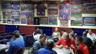 imagen de la tarde de concursos en la Peña Barcelonista de Miguelturra, noviembre 2016, imagen Ramón Peco