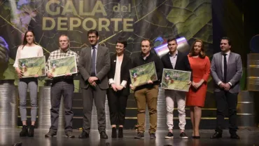 imagen premiados y premiadas Gala Deporte Diputación 2019, fuente imagen Diputación Provincial de Ciudad Real