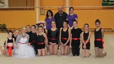 Exhibición navidad CD Volaverunt, diciembre 2015.