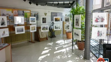 imagen de la exposición en la Casa de la Cultura, octubre 2017