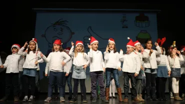 imagen del Colegio Benito Pérez Galdós celebración Navidad 2015