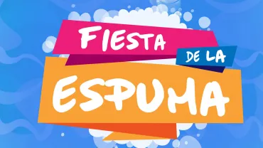 evento imagen Fiesta de la Espuma 2018, diseño cartel Centro de Internet