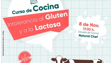 evento imagen del cartel del curso de cocina, noviembre 2017, diseño cartel Centro de Internet