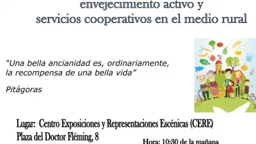 imagen del cartel del evento sobre saludables hábitos de vida, septiembre 2015