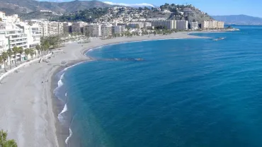 imagen de las playas de Almuñécar