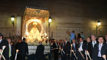 evento imagen de archivo del año 2015 de la Procesión de la Virgen de la Estrella