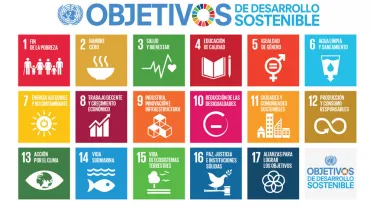 imagen alusiva a la exposición sobre objetivos de desarrollo sostenible, mayo 2019