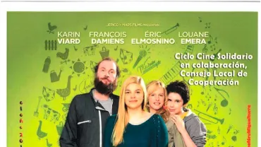 evento imagen del cartel de la película La familia Bélier