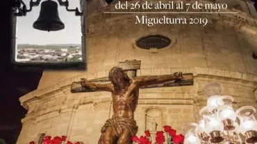 imagen de la portada del programa editado para las Fiestas del Santísimo Cristo de la Misericordia de Miguelturra 2019