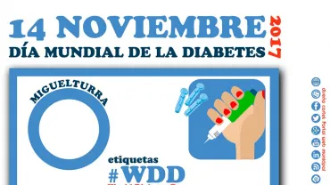 evento imagen prediseño del evento Día de la Diabetes 2017, diseño portal web Ayuntamiento Miguelturra