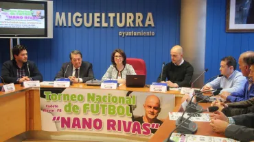 imagen de la rueda de prensa presentación del torneo nacional Nano Rivas, marzo de 2017
