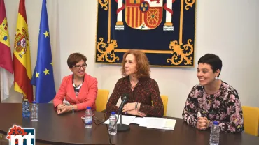 imagen de la rueda de prensa sobre el encendido de luminaria, febrero 2019