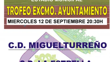 evento imagen cartel trofeo ferias 2018 Miguelturreño vs Estrella