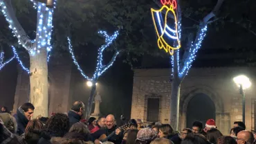 imagen de personas participando en la Zambomba Navideñas 2018
