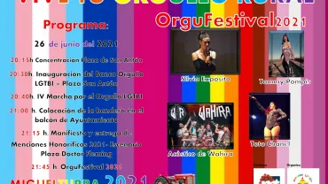 imagen programación orgullo lgbti Miguelturra 2021