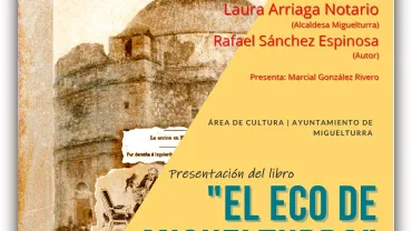 imagen cartel presentación libro "El Eco", octubre de 2021