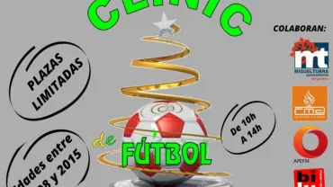 clinic navidad Miguelturra 2021 fútbol, imagen 1
