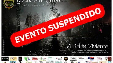 evento suspendido Belén Viviente, diciembre 2021