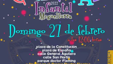 Carnaval infantil 2022 Miguelturra, nuevo cartel