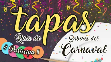 Cartel Ruta Tapas Carnaval, nuevo cartel, febrero 2022