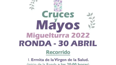 imagen del cartel Ronda Cruces y Mayos, Miguelturra 2022