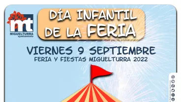 Día Infantil de la Feria 2022, diseño portal web