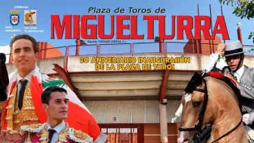 cartel toros Miguelturra, septiembre 2022