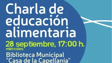 Charla nutrición septiembre 2022