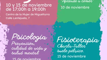 Jornadas salud mujeres, noviembre 2022