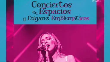 imagen cartel concierto Ana Mena, mayo 2023