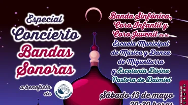 especial concierto bandas sonoras, mayo 2023