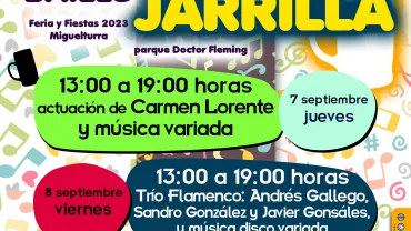 cartel Bailes de la Jarrilla ferias 2023