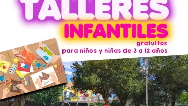 cartel talleres infantiles ferias 2023