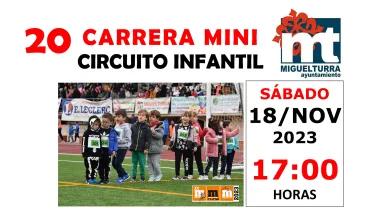 cartel Carrera Mini Miguelturra 2023