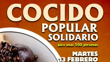 cartel gran cocido solidario popular especial Carnaval 2024