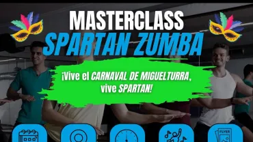 cartel masterclass zumba spartan carnaval 2024