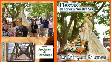 Exterior programa Fiestas Virgen Blanca, Peralvillo 2024