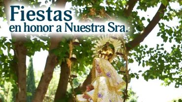 Cartel Fiestas Virgen Blanca, Peralvillo 2025