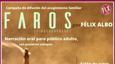 Cartel Faros narración por Félix Albo, Miguelturra noviembre 2025
