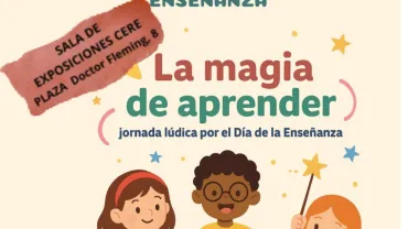 Cartel La magia de aprender, corresponsables, Miguelturra noviembre 2025