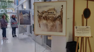 Exposición cuadros XV Certamen Pintura Rápida, Miguelturra mayo 2026